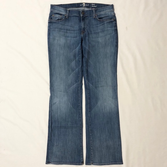 7FAM Wmn’s Lexie Lowrise Bootcut Stretch Jeans- 31 - Picture 2 of 16